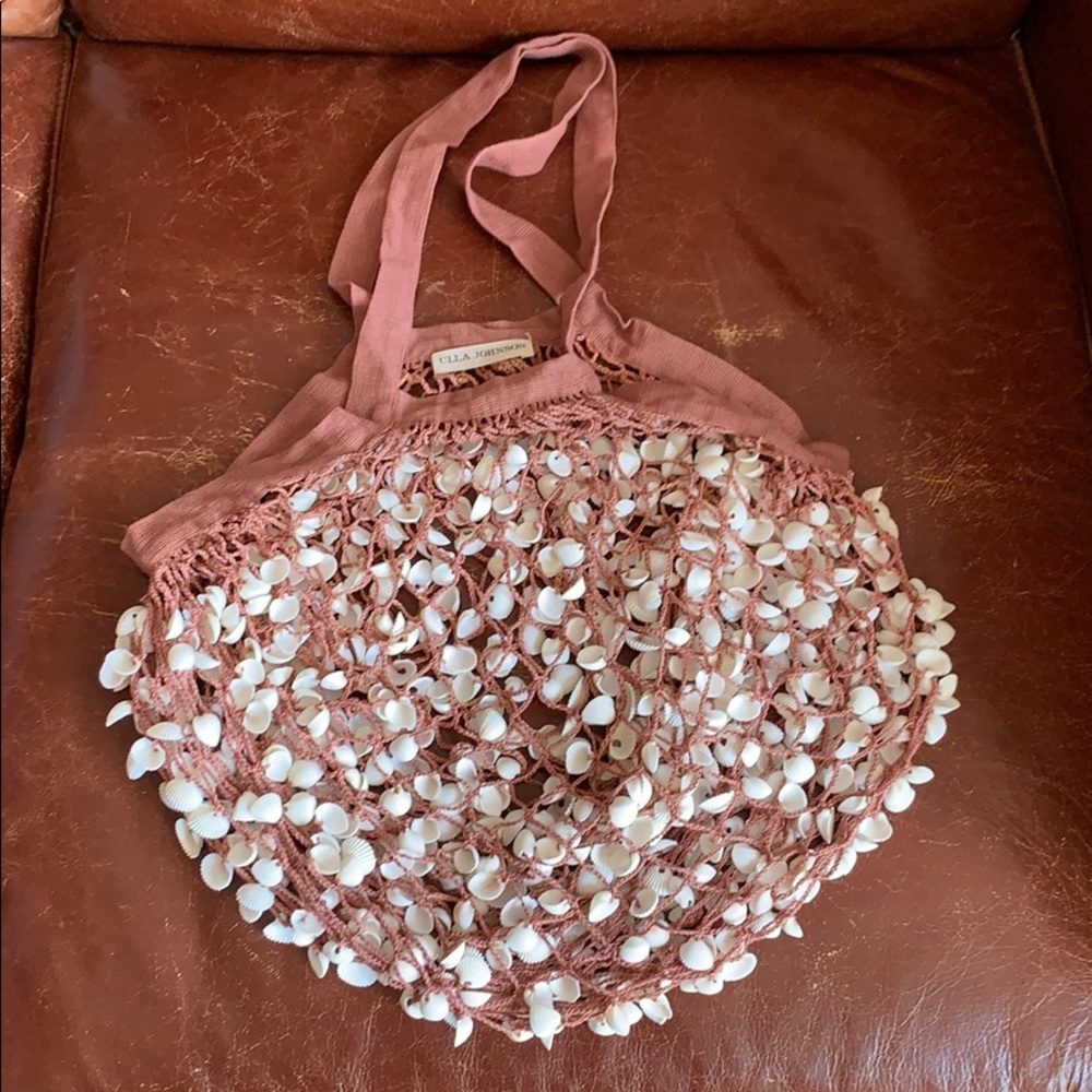 Ulla Johnson exclusive shell net bag